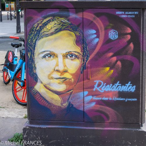C215 célèbre les femmes dans la Résistance française Kermorvan.fr