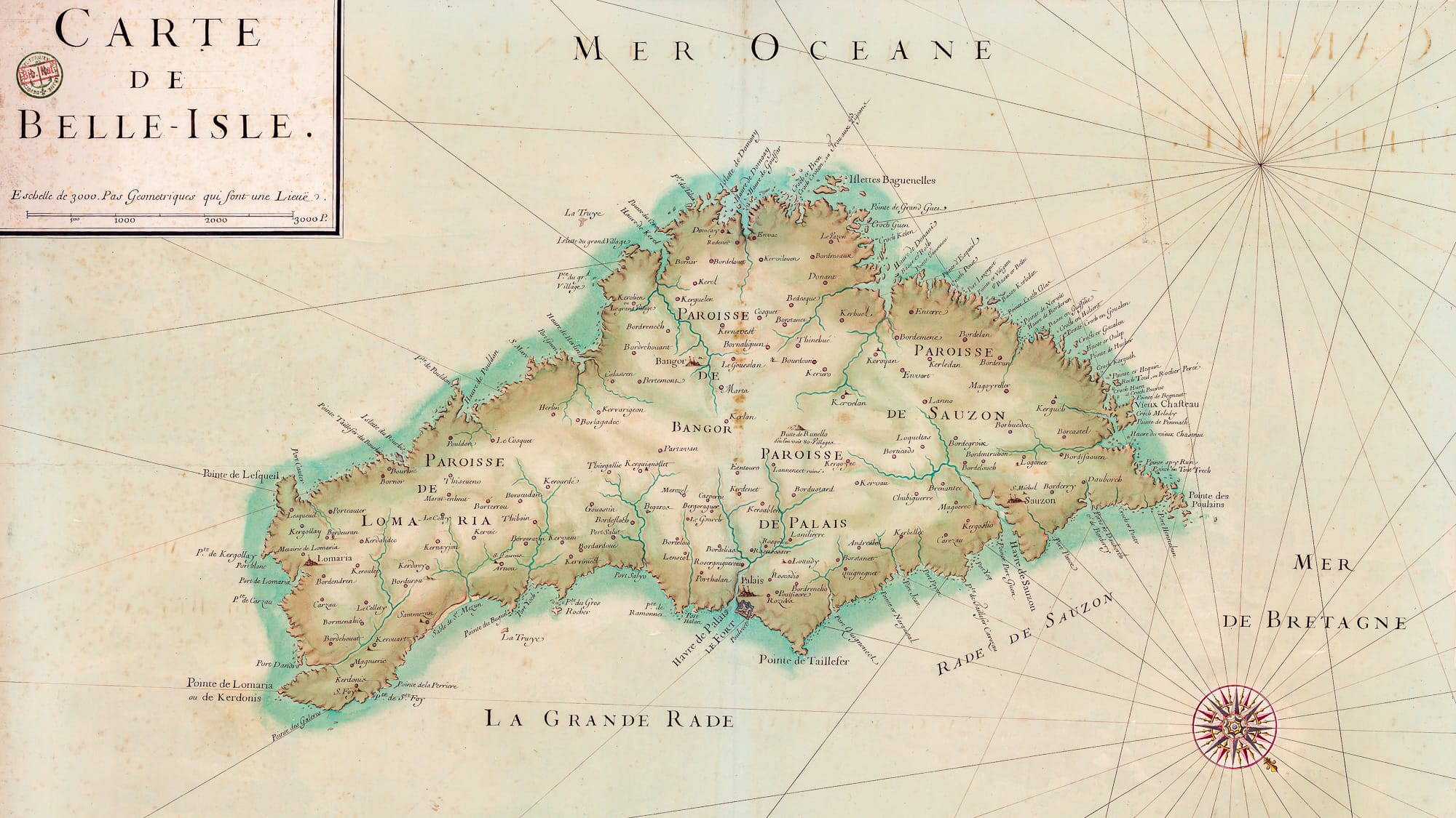 Belle Ile En Cartes